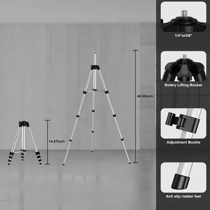 LFINE Nivel Laser Set, 4D 16 Lignes 3D 12 Lignes 360