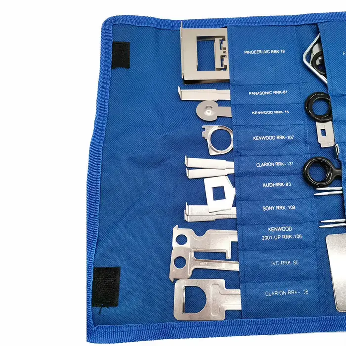 Kit d'outils clés de retrait d'autoradio
