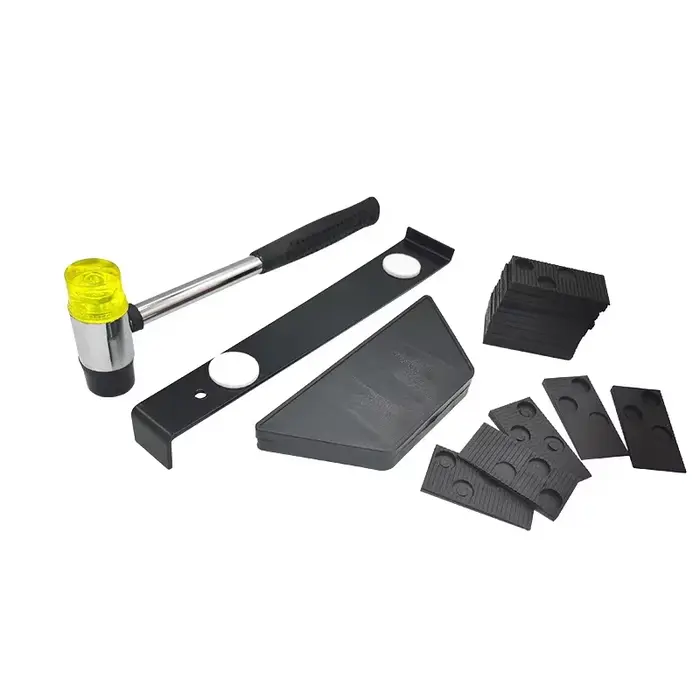 Kit d'outils d'installation de revêtements de sol stratifiés 23 pièces, ensemble professionnel pour 
