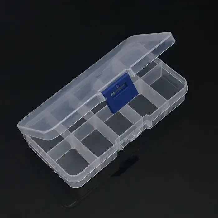 Boîte de rangement en plastique 6-32 compartiments