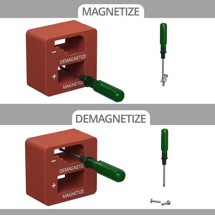 Galacok Tournevis magnétiseur et outil de démagnétisation