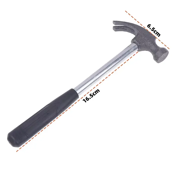 Outil ménager, marteau à cornes puissant et polyvalent, acier à haute teneur en carbone, forgeage, p