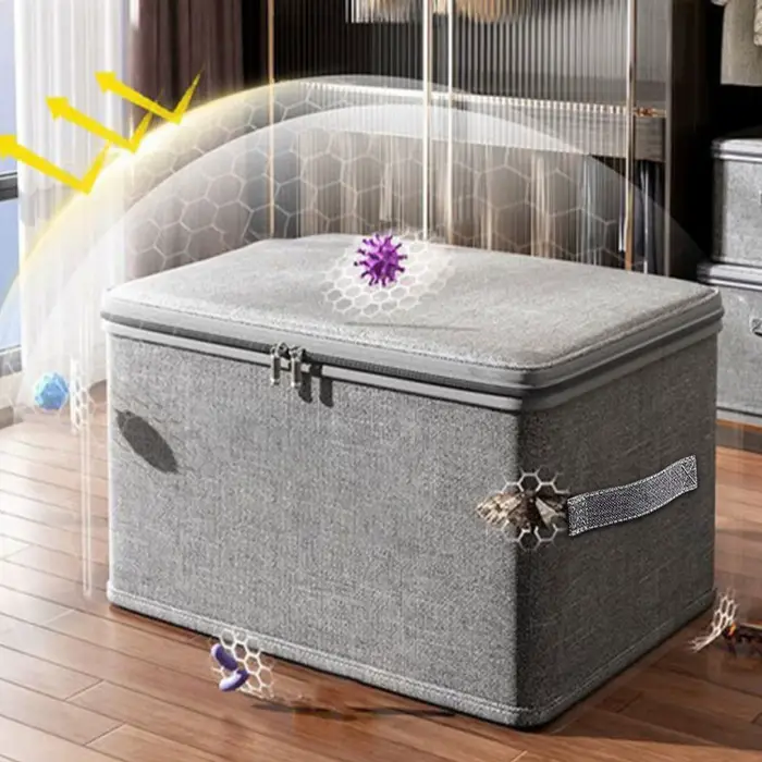 Boîte de rangement verrouillable avec couvercle