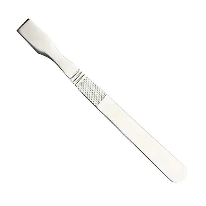 JAKEMY JM-Z12 couteau à gratter en étain métallique à mémoire de forme, couteau de mélange de pâte à