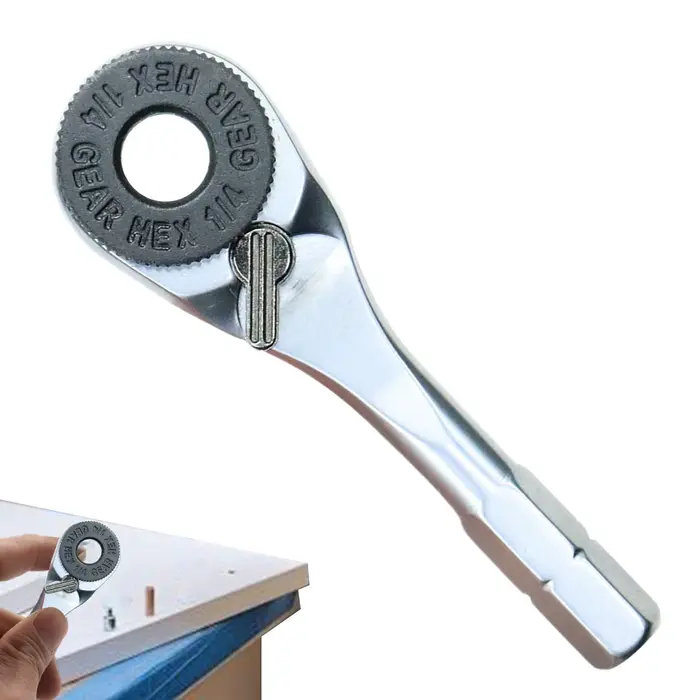 Petite clé à cliquet portable pour l'assemblage de meubles