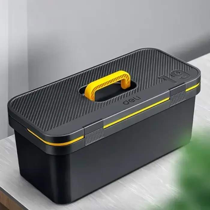 Boîte de rangement multifonctionnelle antichoc pour électricien