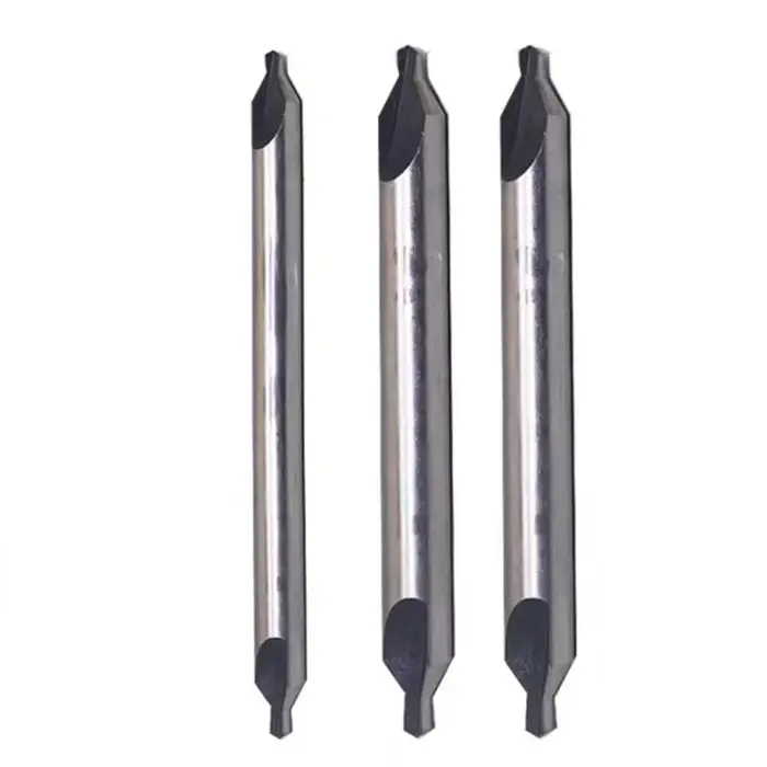 Foret central A étendu de 100mm W6542 HSS pour le traitement des métaux, perçage central, positionne