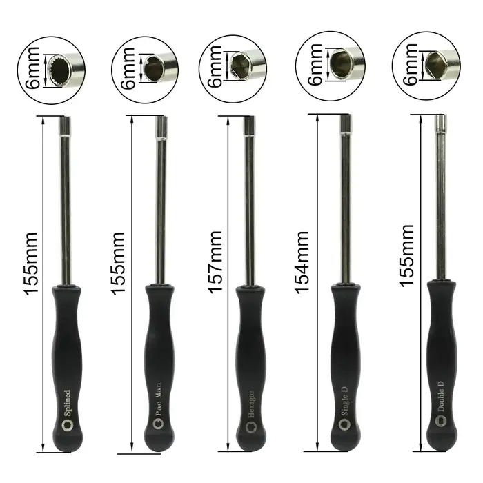 Tournevis d'ajustement de carburateur à 21 dents