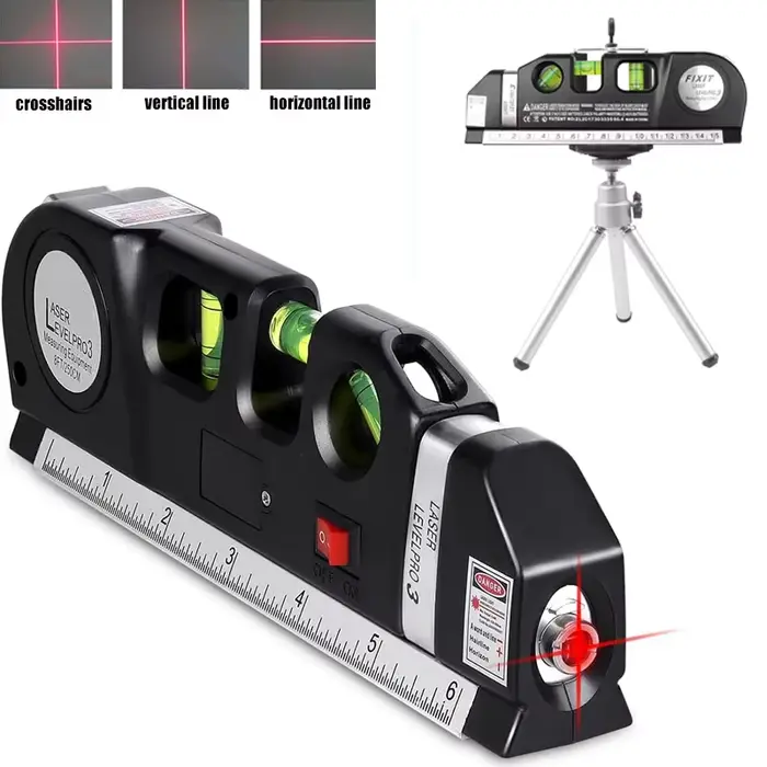 Machine de niveau Laser polyvalente 8 pieds/25m