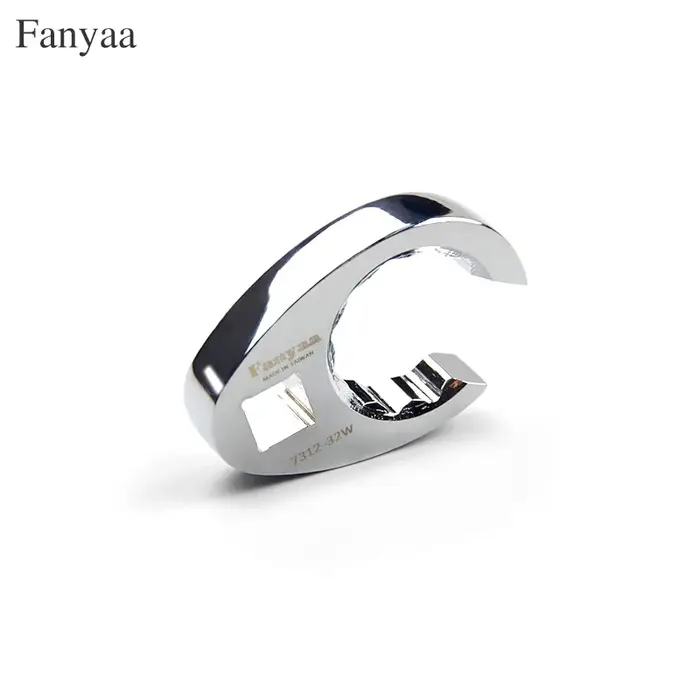 Fanyaa – outil de serrage à écrou évasé, tête de clé à tube à extrémité ouverte prune 1/2 pouces 20-