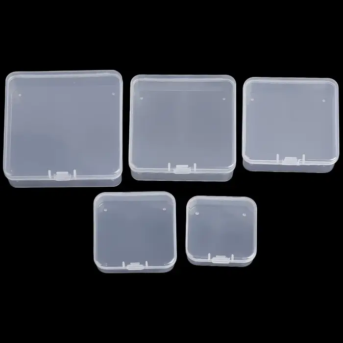 Boîte de rangement transparente pour petits objets