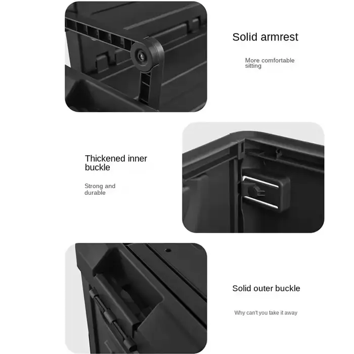 Grande boîte de rangement pliable