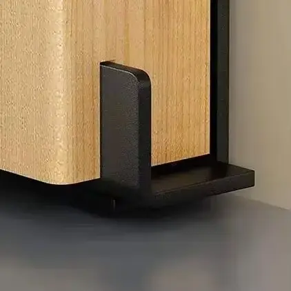 Clips de guidage de sol inférieur pour porte de grange coulissante