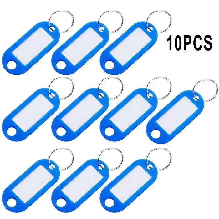 Les plaques-clés peuvent être écrites sur porte-clés pour écrire sur l'étiquette porte-clés étiquett
