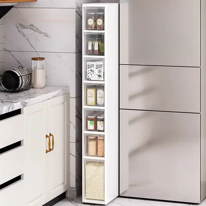 Armoire de rangement multicouche mince 14/16/20cm