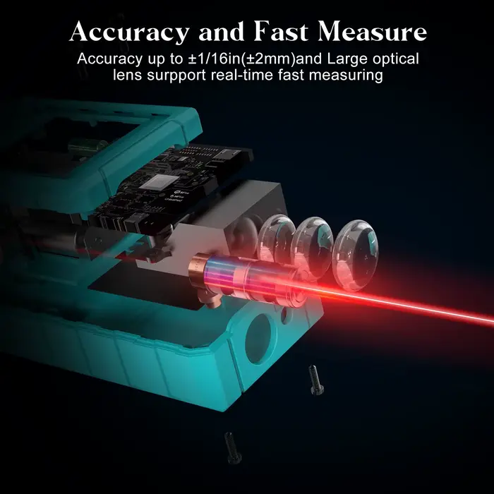 Kiprim télémètre Laser 50M 70M 100M Mini outil de mesure