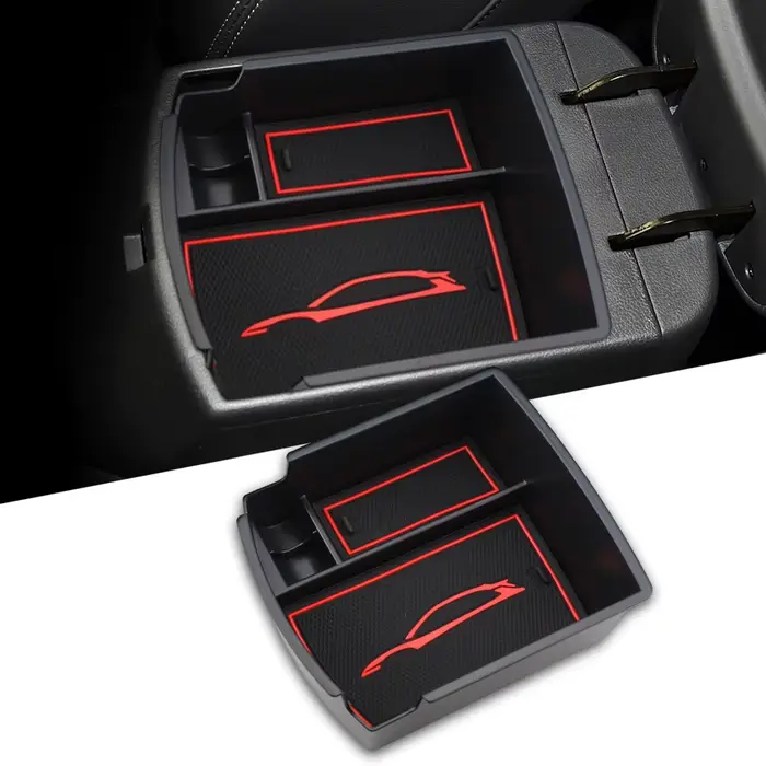 Boîte de rangement pour accoudoir de console centrale de voiture