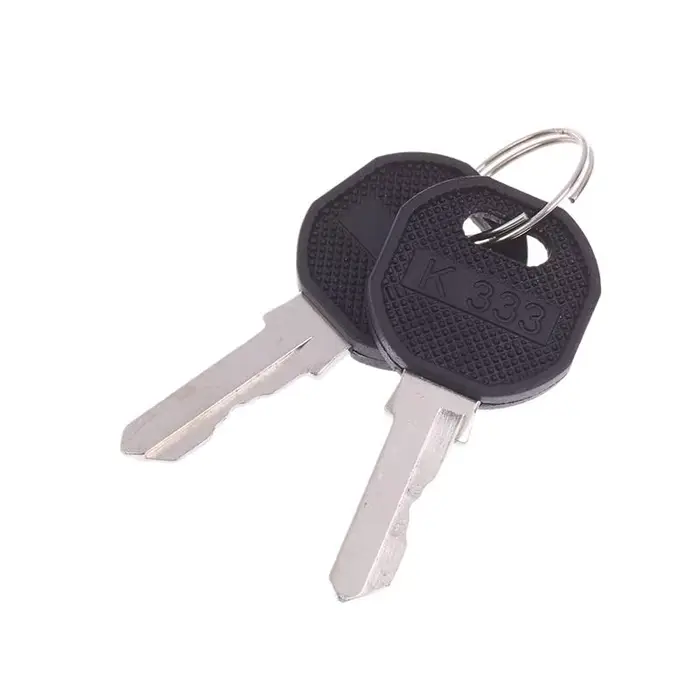 Deux paquets de clés K333 ; Compatible avec le casier à gaz de caravane Emka EK333