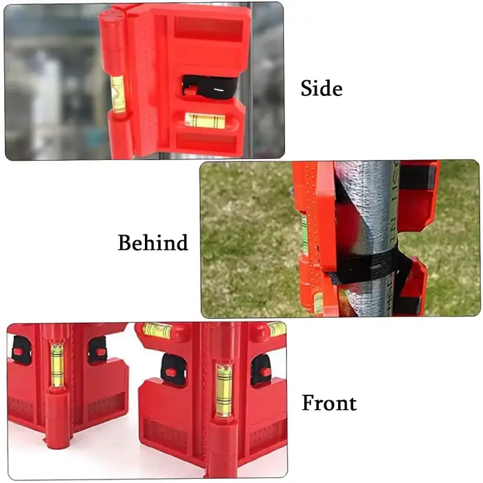 Niveau de colonne magnétique pliable réglable