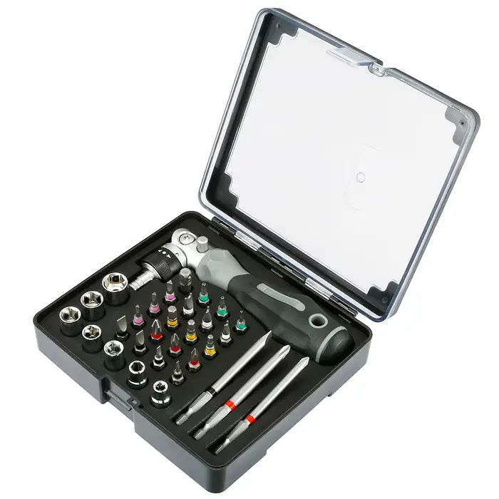 Jeu de tournevis à cliquet multidirectionnel