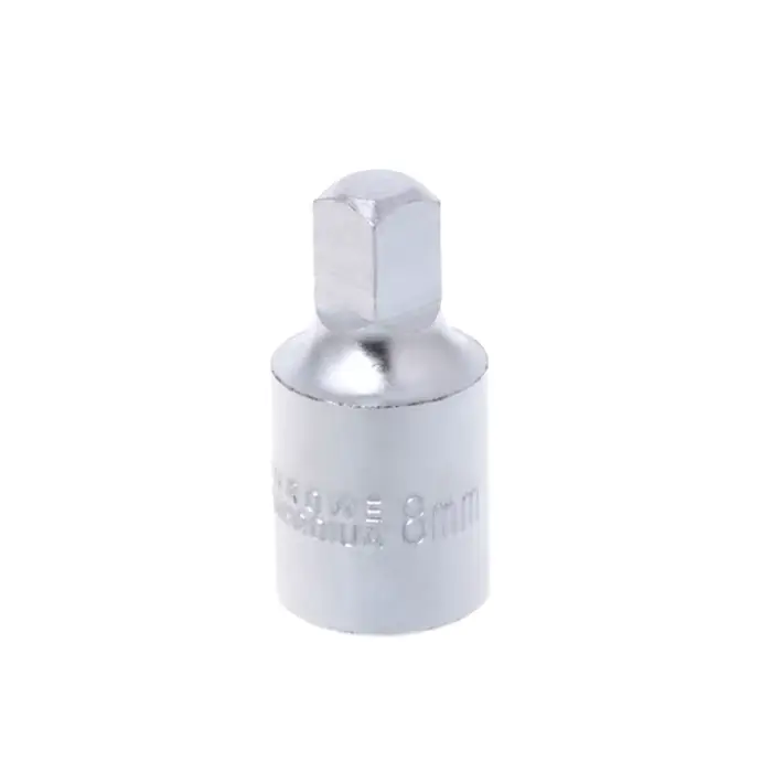 Bouchon de vidange d'huile carré pour Renault, dissolvant d'outil clé, cristaux, 8mm