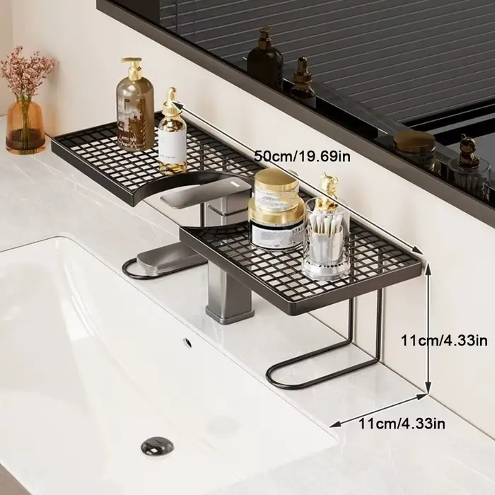 Étagère de rangement universelle pour salle de bain