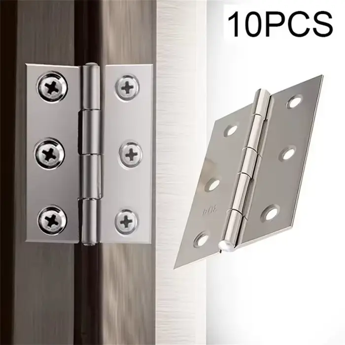 Charnières de porte en acier inoxydable