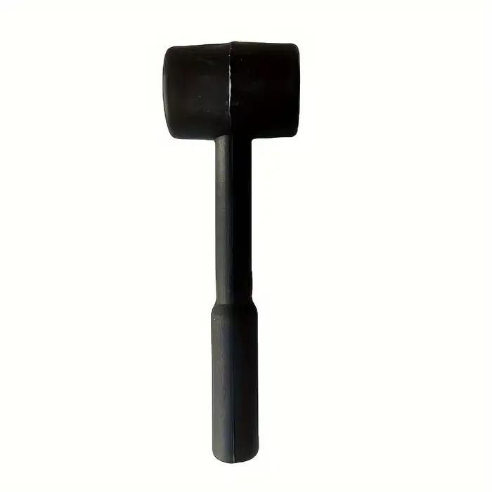 Maillet en caoutchouc noir – outil durable et polyvalent pour le bricolage