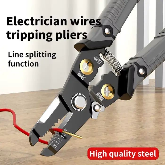Améliorez votre boîte à outils avec cette pince à sertir et à dénuder les fils multifonctionnelle pour électricien!