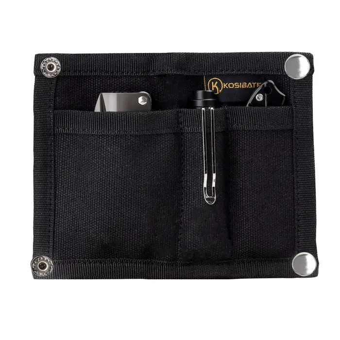 Kosibate-Sac de rangement pour outils EDC, extérieur, multifonctionnel, mini, pliable, Dulknife, por