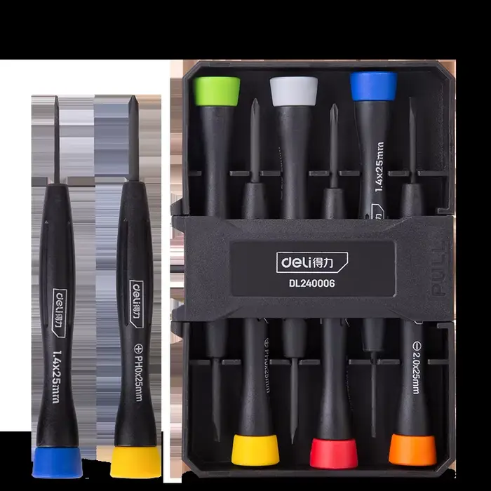 Jeu de tournevis, Kit d'outils de réparation de précision avec 6