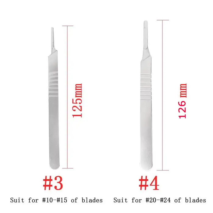 Scalpel générateur en acier au carbone avec poignée, outil de coupe pour bricolage, réparation PCB, 
