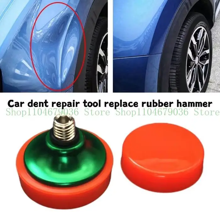 652f Auto Body Paint Dent Réparation Tap Down Hammer Tip pointe en caoutchouc Mélange