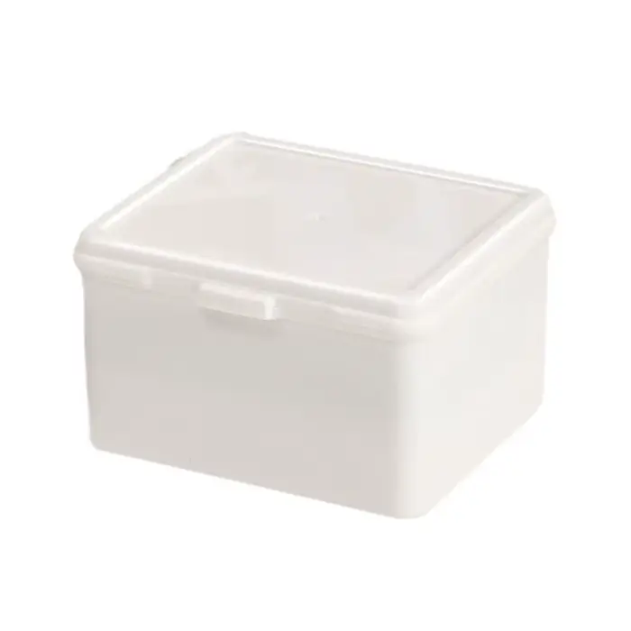 Boîte de rangement rectangulaire avec couvercle