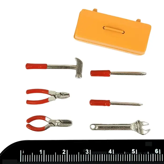 Boîte à outils l'inventaire de maison de course