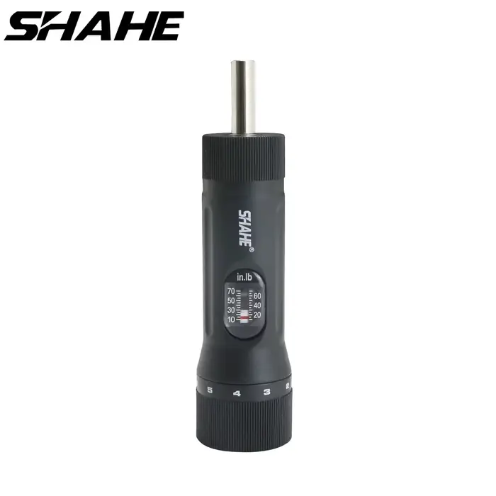 SHAHE Tournevis dynamométrique à entraînement 1/4'' avec jeu de 10 embouts et plage de couple de 10-70 In-lbs