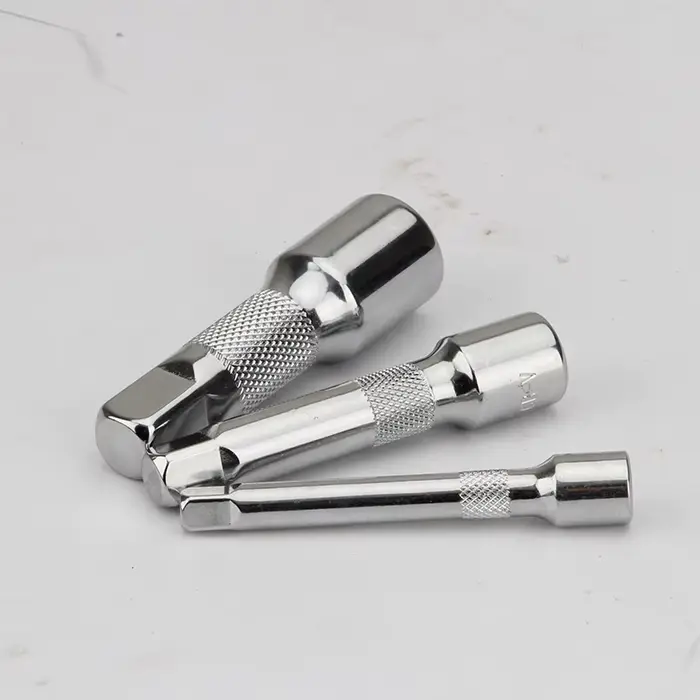Barre d'extension de clé à cliquet à douille 1/4 "3/8" 1/2 "crv 50/75/100/125/150/250mm