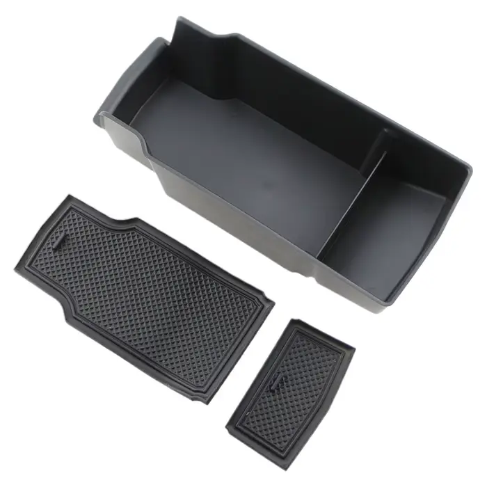 Plateau de boîte de rangement d'accoudoir pour Peugeot 2008 208 II 2019 2020 2021 2022 2023 2024