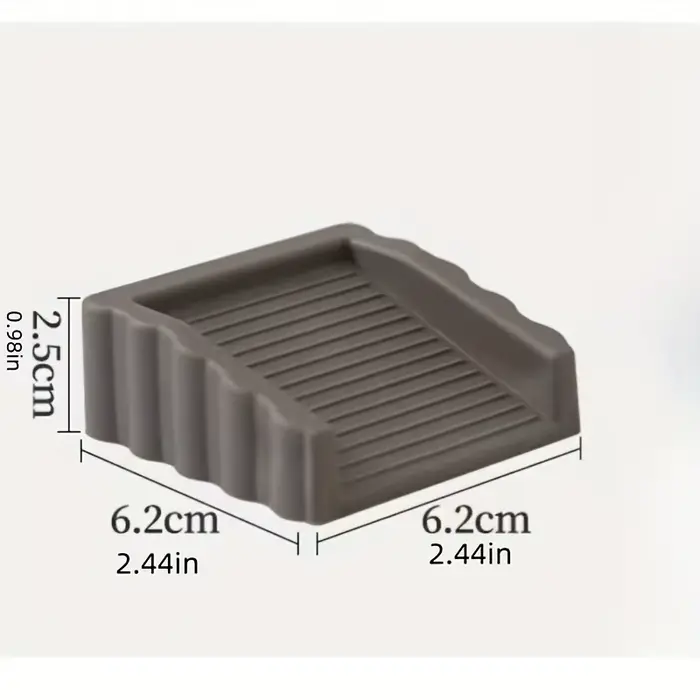 Bloc d'arrêt de porte en Silicone, 2 pièces, butoir de porte à cale, pour maison et bureau, retenue 