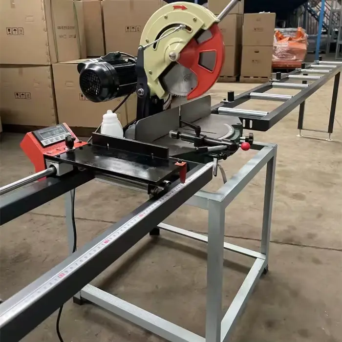 Machine de découpe de scie à onglet en aluminium de 12 pouces à 45 degrés