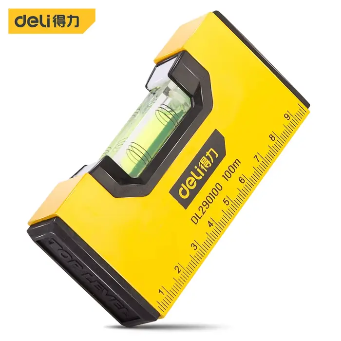 Deli – Mini rapporteur numérique d'angle, inclinomètre, mesure électronique, niveau de pente, règle