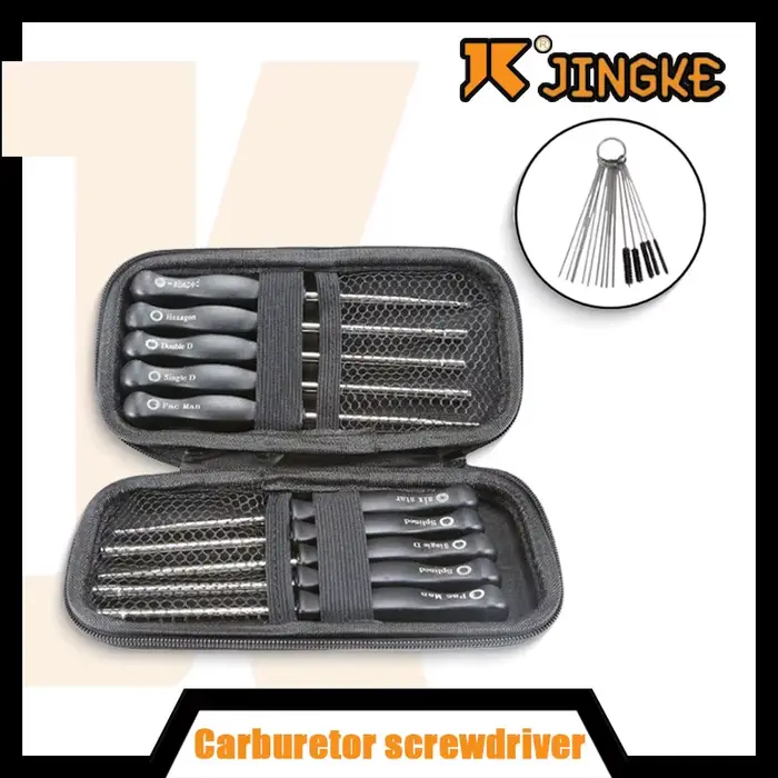 Outils de réglage du carburateur 10 pièces pour tronçonneuse, jeu de tournevis de réglage multi-tête