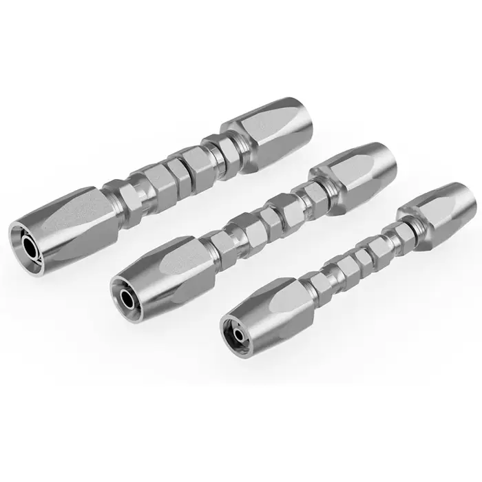 Réutilisable 1/4 "3/8" 1/2 "ID Kit de réparation de raccords de tuyau hydraulique Kit