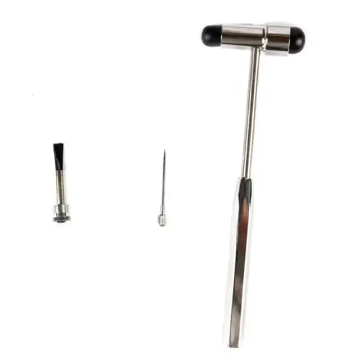 Marteau multifonction réflexe neurologique avec brosse et épingle