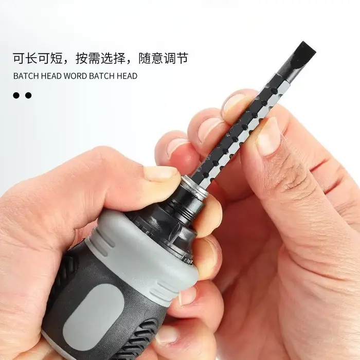 Jeu de tournevis à cliquet ergonomique de qualité supérieure