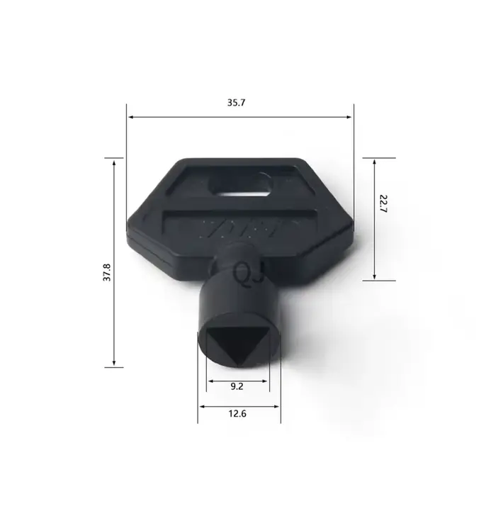 Clé triangulaire à un caractère, clé carrée universelle MS705, accessoire de clé multifonctionnel