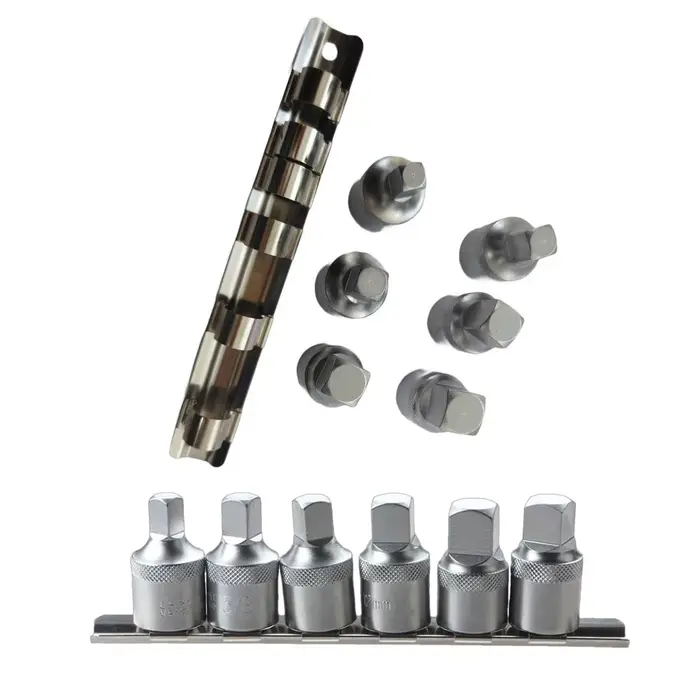 Clé à douille carrée 1/2 pouce pour bouchon de vidange d'huile