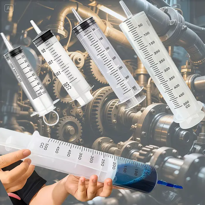 1 ensemble d'outils automobiles de type seringue pour aspiration/injection d'eau