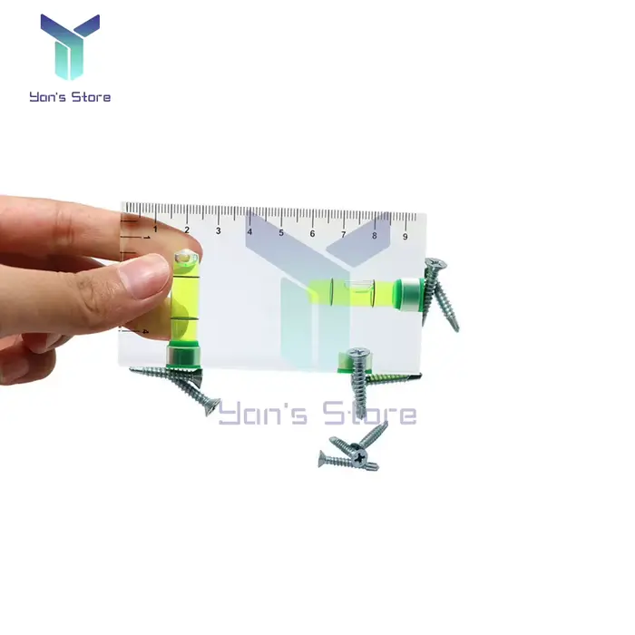 Bulle de niveau magnétique transparente à deux directions