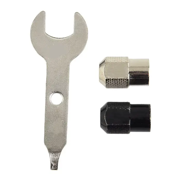 Mandrin de meulage électrique M8x0.75mm, accessoires d'outils rotatifs avec clé, écouvillons d'embou
